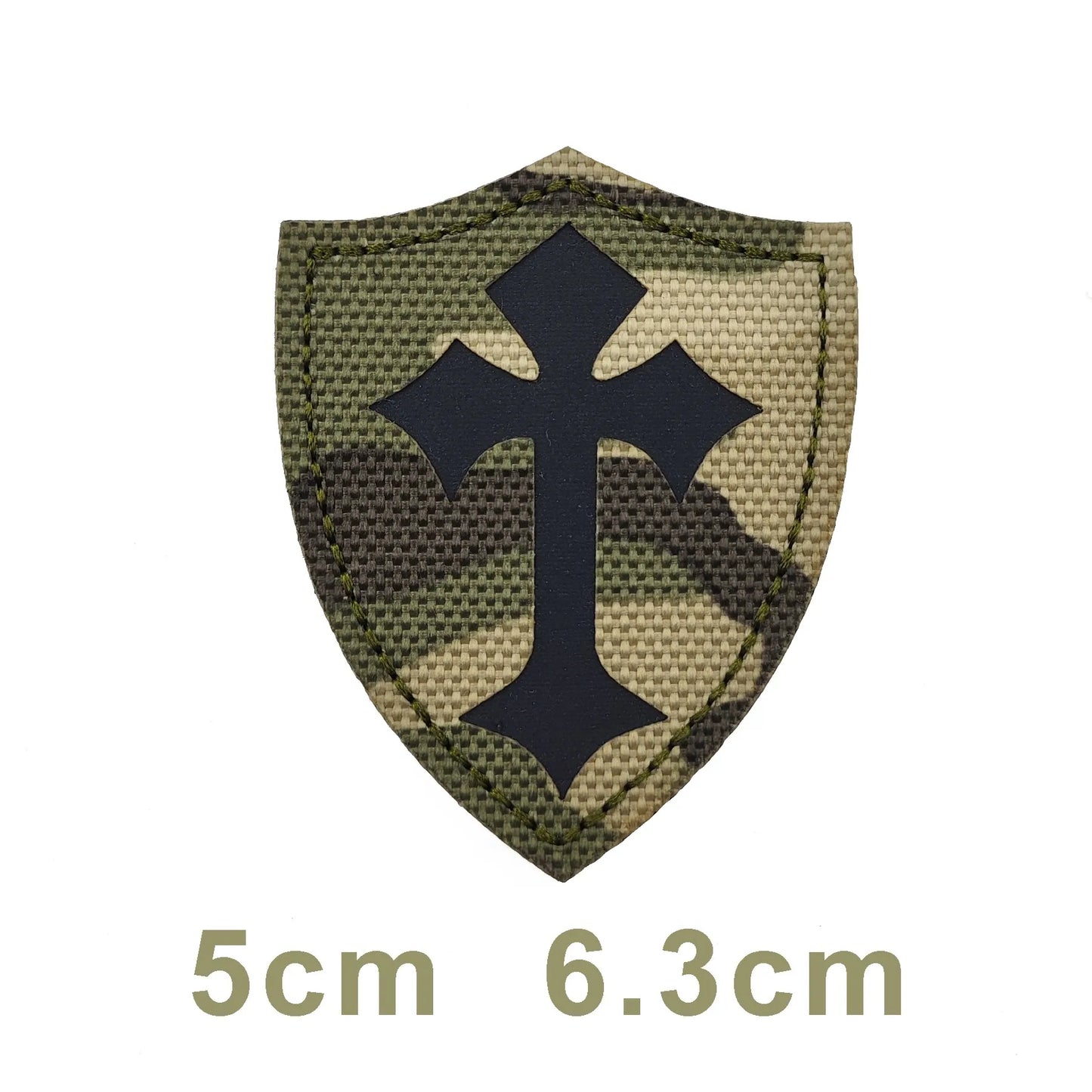 Cross Skull Tactical Patch – 3D Embroidered Skeleton Finger Emblem for Tactical Vests, Backpacks, Jackets & Outdoor Gear