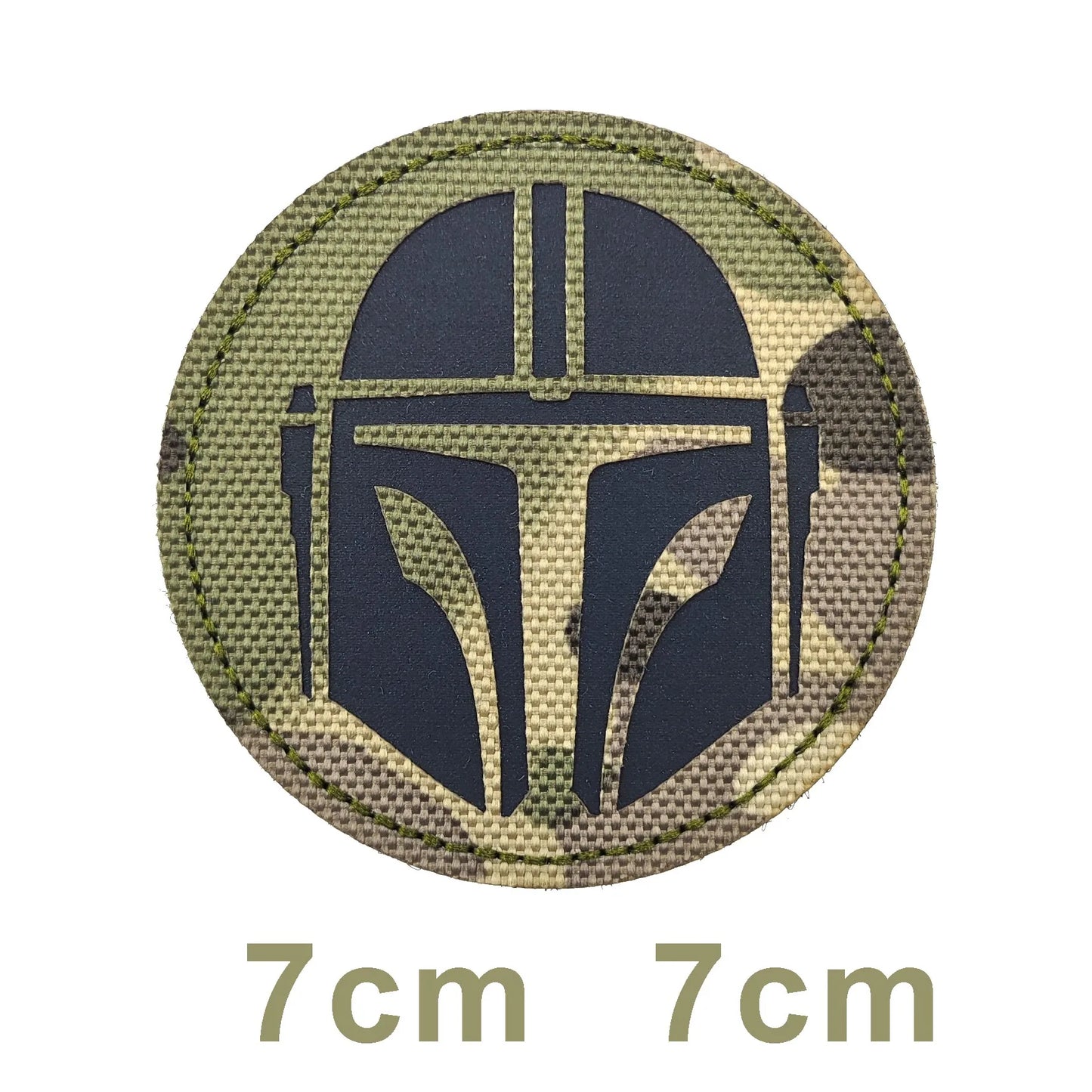 Cross Skull Tactical Patch – 3D Embroidered Skeleton Finger Emblem for Tactical Vests, Backpacks, Jackets & Outdoor Gear