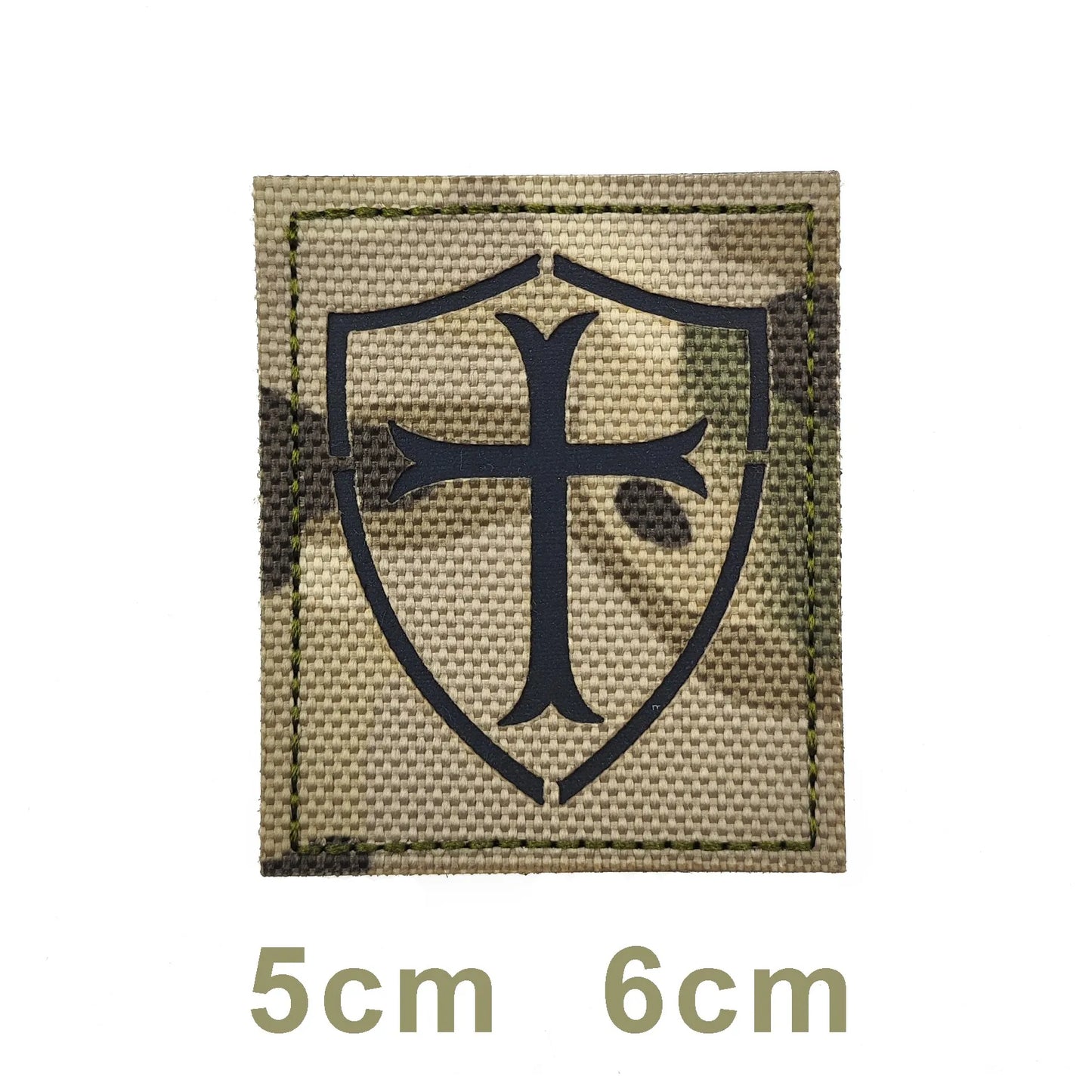 Cross Skull Tactical Patch – 3D Embroidered Skeleton Finger Emblem for Tactical Vests, Backpacks, Jackets & Outdoor Gear