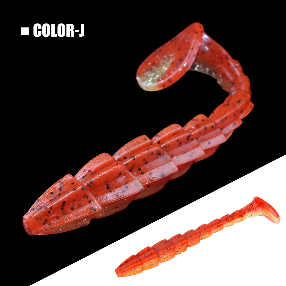 Spinpōler Paddle Tail Fishing Lure – Salted Soft Bait Swimbait (7cm / 9cm / 11.5cm) for Bass, Pike & Trout