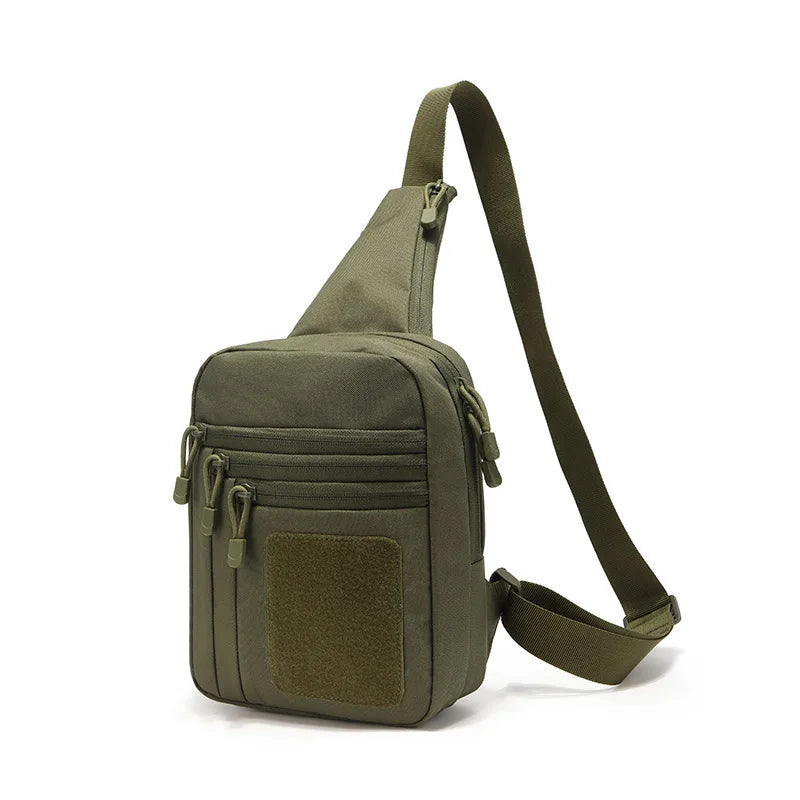 Convertible Tactical Chest Sling Bag – Rugged Crossbody Backpack for Hunting, Hiking & Concealed Carry