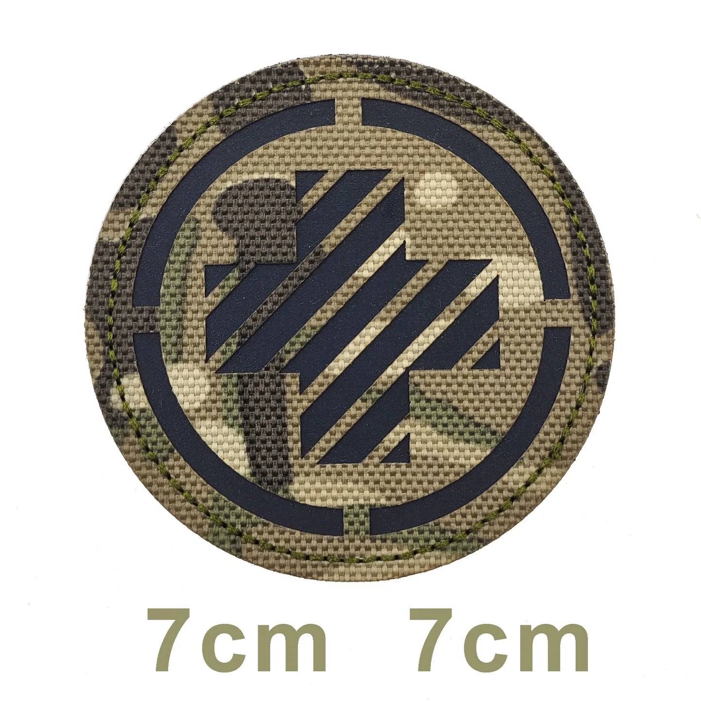Cross Skull Tactical Patch – 3D Embroidered Skeleton Finger Emblem for Tactical Vests, Backpacks, Jackets & Outdoor Gear
