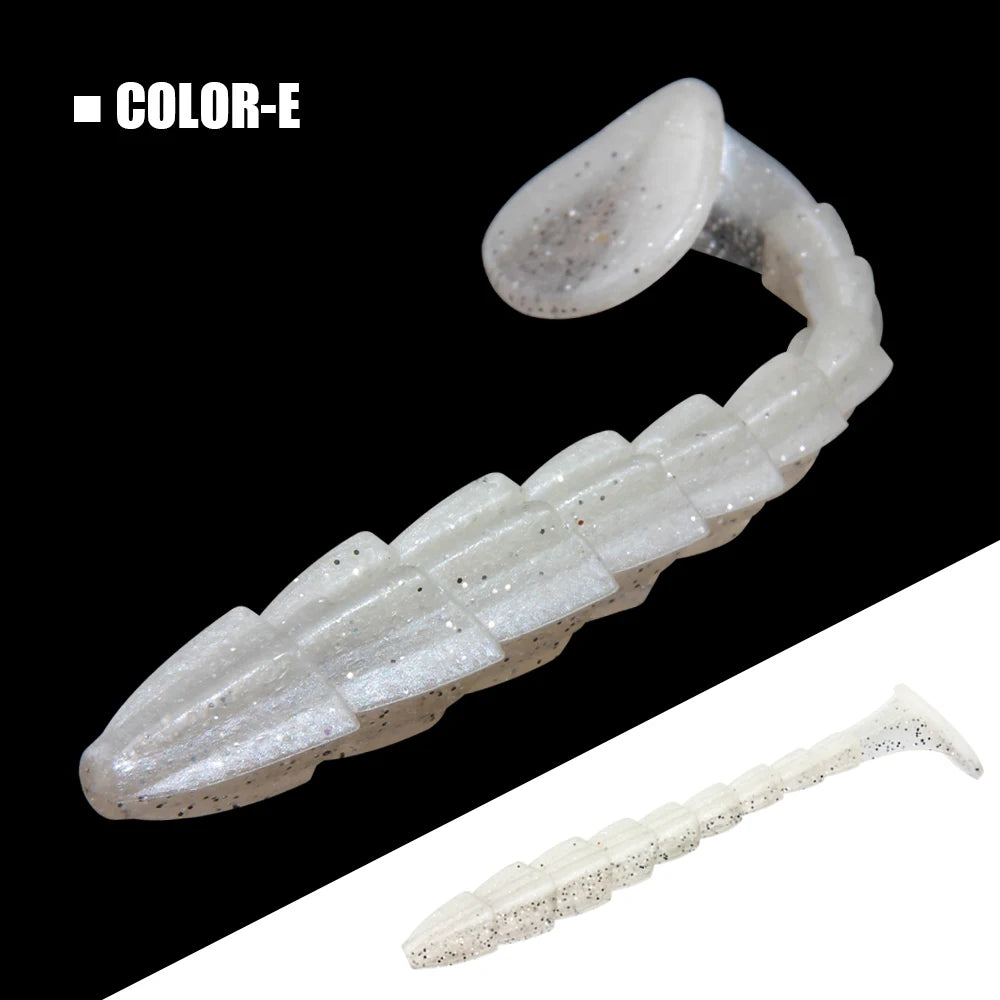 Spinpōler Paddle Tail Fishing Lure – Salted Soft Bait Swimbait (7cm / 9cm / 11.5cm) for Bass, Pike & Trout