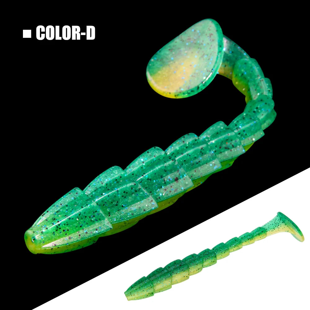 Spinpōler Paddle Tail Fishing Lure – Salted Soft Bait Swimbait (7cm / 9cm / 11.5cm) for Bass, Pike & Trout